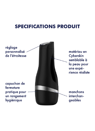 Masturbateur Men Classic Satisfyer - CC597799